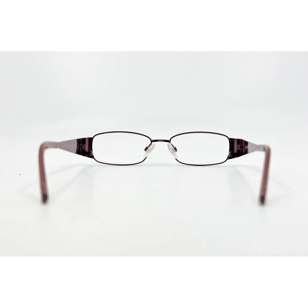 Traditions Eyeglasses Frames Women Burgundy T 11 COL 80 Metal 50-16-135 50mm